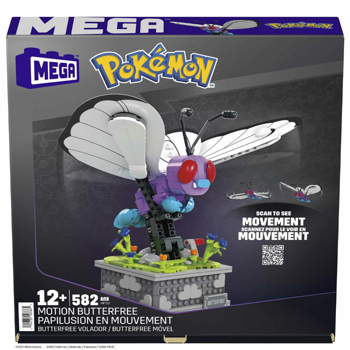 HKT22 MEGA™ Pokémon™ Motion Butterfree 582 parça +12 yaş - Toyz Show - 