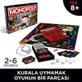 E1871 Hasbro Gaming - Monopoly Cheaters Edition +8 yaş - görsel 3