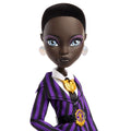JDR71 Monster High Koleksiyon - Wednesday Bianca Bebek - görsel 4