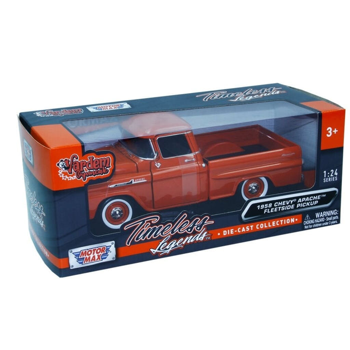 79311 1:24 1958 CHEVY APACHE FLEETLINE PICKUP - Toyz Show - 