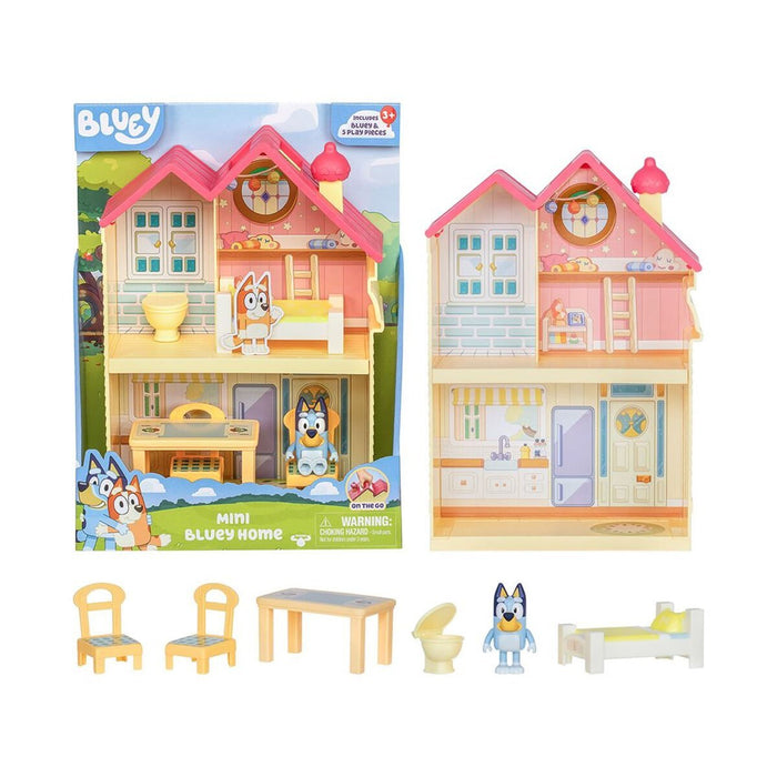 BLUEY 17614 Bluey Mini Ev ve Figür Oyun Seti - Toyz Show - 