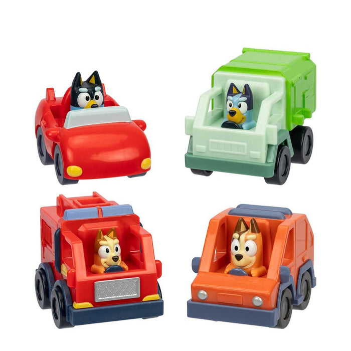 BLUEY 18066 Bluey Figürlü Mini Araçlar - Asorti(Belirtilen fiyat, tekli satış için adet fiyatıdır.) - Toyz Show - 