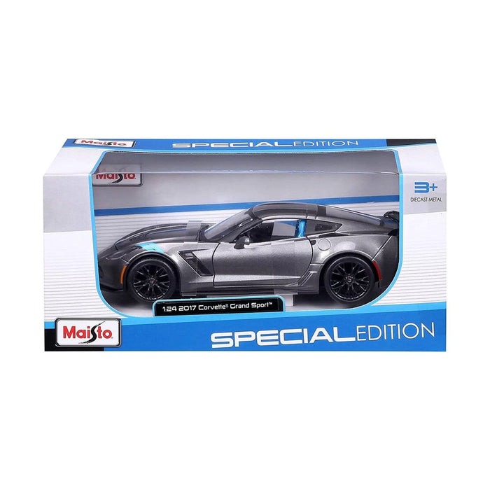 MAY31516 2017 Corvette Grand Sport Model Araba 1:24 -Necotoys - Toyz Show - 