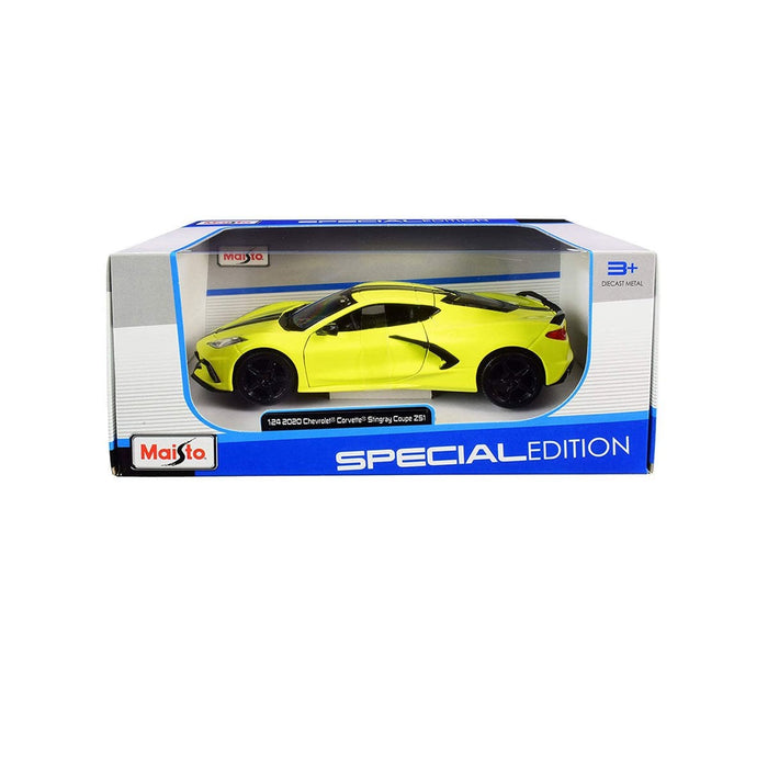 MAY 31527 Maisto 1/24 2020 Model Chevrolet Corvette Stingray Coupe z51 - Toyz Show - 