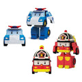 POLI MRT-674 Robocar Poli Mini Transforming Kasabanın Kurtarma Araçları 4lü Set - görsel 2