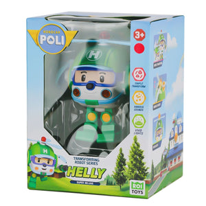 POLI MRT-688 Sesli ve Işıklı Robocar Poli Büyük Transforming Robot Helly -Necotoys - Toyz Show