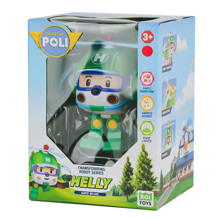 POLI MRT-688 Sesli ve Işıklı Robocar Poli Büyük Transforming Robot Helly -Necotoys - Toyz Show - 