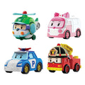 POLI MRT-760 Robocar Poli Mini Kasabanın Kurtarma Araçları 4lü Set - görsel 2