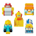 POLI MRT-761 Robocar Poli Mini İnşaat Araçları 5li Set - görsel 3