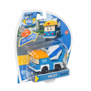 POLI 83259 Metal Araç Karakter Figürler -Neco - Toyz Show