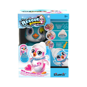 SIL 88652 Silverlit Rescue Interactive Penguen Mavi - Toyz Show