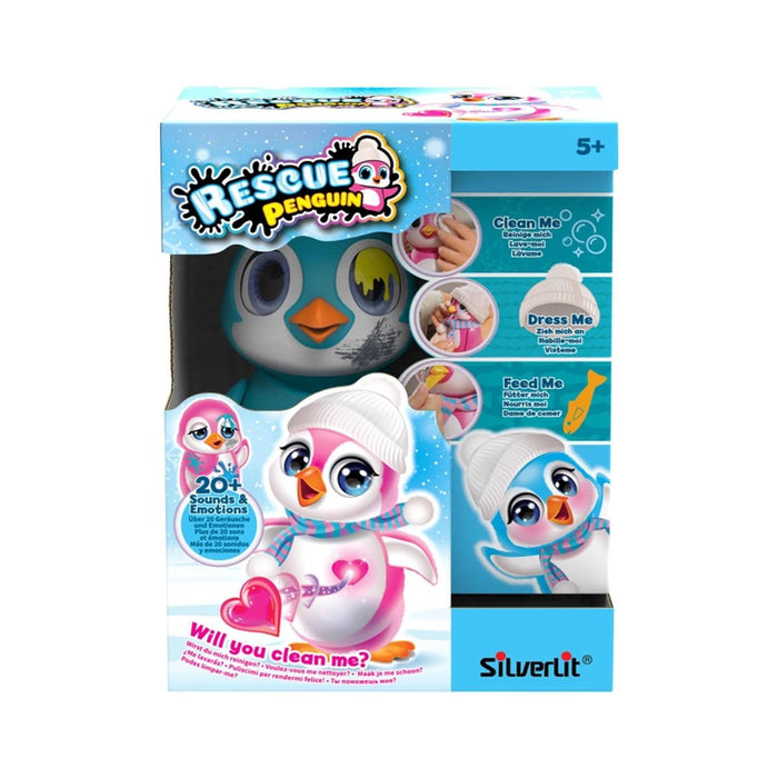 SIL 88652 Silverlit Rescue Interactive Penguen Mavi - Toyz Show - 