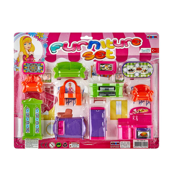 NZM-102 Nizam, Mini Furniture - Büyük Eşya Seti / +3 yaş - Toyz Show - 
