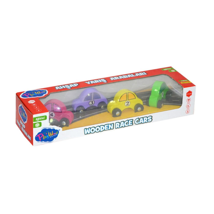 380-ONY Onyıl, Playwood Ahşap Yarış Arabası 4'lü - Toyz Show - 