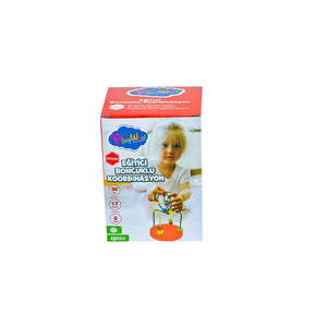 ONY-394  Ahşap Kutuda Mini Boncuklu Koordinasyon - Onyıl Oyuncak - Toyz Show
