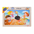 ONY-85-86-87-88 Ahşap Eğitici Puzzle Sporlar -Onyıl - görsel 3