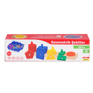 ONY-305 Ahşap Geometrik Şekiller -Onyıl Oyuncak - Toyz Show