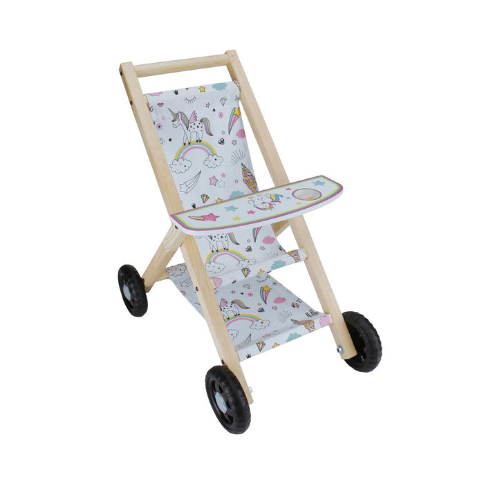 ÇG71 Okutan, Ahşap Bebek Arabası - Toyz Show - 