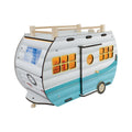 ÇG95 Ahşap Karavan Turkuaz -Okutan - görsel 3
