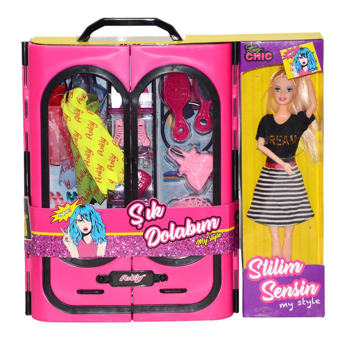 02441 Oydaş, Anlily Bebek ve Elbise Dolabı - Toyz Show - 
