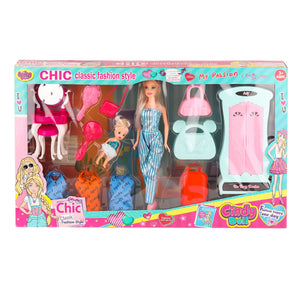 02259 Cindy Doll Dolaplı Bebek Oyun Seti -Oydaş Oyuncak - Toyz Show