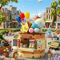 P881201 PANLOS TEDDY BEAR KOLEKSİYONU DONDURMA DÜNYASI 354 PARÇA BLOCK OYUNCAK - görsel 2