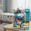 P881505 PANLOS MOTORCU TEDDY 458 PARÇA BLOCK OYUNCAK - görsel 3