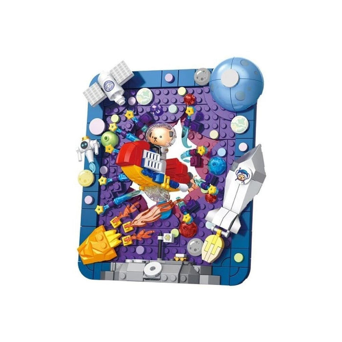 P881506 PANLOS TEDDY UZAY ARACI 368 PARÇA BLOCK OYUNCAK - Toyz Show - 