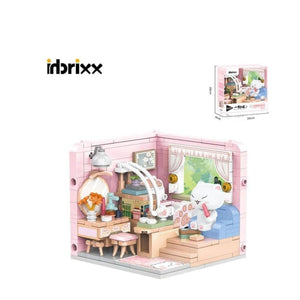 P885001 PANLOS KEDİ ODASI 287 PARÇA BLOCK OYUNCAK - Toyz Show