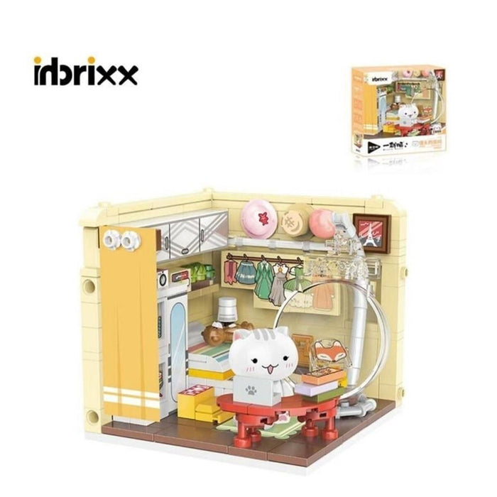 P885003 PANLOS KEDİ MUTFAK 252 PARÇA BLOCK OYUNCAK - Toyz Show - 