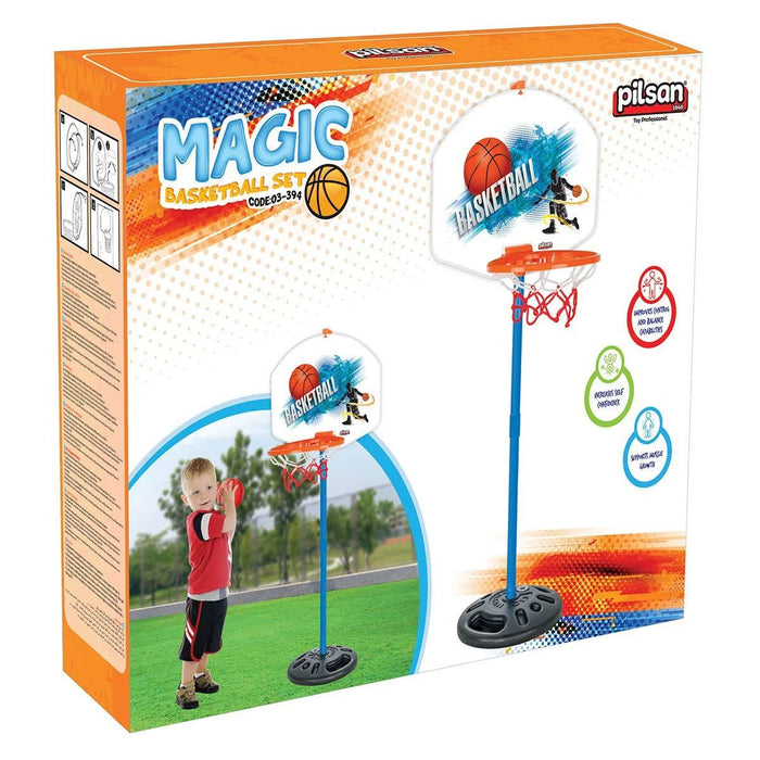 03 394 Pilsan Magic Basketbol Seti Ayaklı - Toyz Show - 