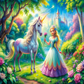 31755 PRINCES UNICORN 50 PARÇA PUZZLE - görsel 2