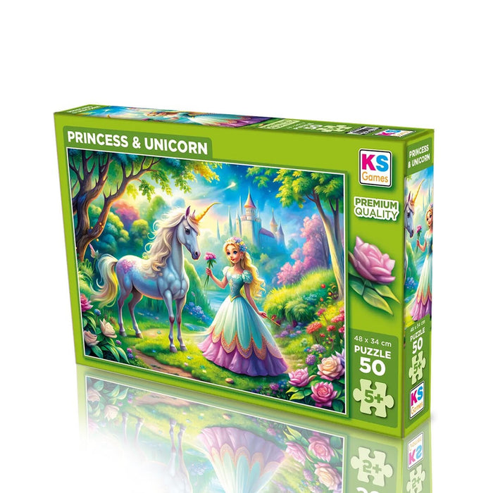 31755 PRINCES UNICORN 50 PARÇA PUZZLE - Toyz Show - 