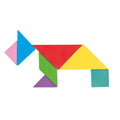03 569 Ahşap Manyetik Tangram -Pilsan Oyuncak - görsel 2