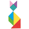 03 569 Ahşap Manyetik Tangram -Pilsan Oyuncak - görsel 6