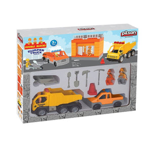 03 612 Double Blocks İnşaat Seti -Pilsan Oyuncak - Toyz Show