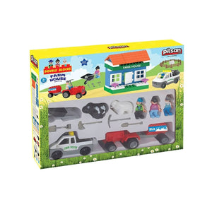 03 615 Double Blocks Çiftlik Seti -Pilsan - Toyz Show