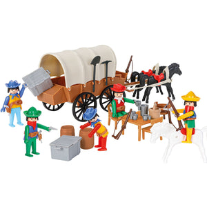 04 003 Mini Mekanik Seri 3 Kovboy Arabası -Pilsan Oyuncak - Toyz Show