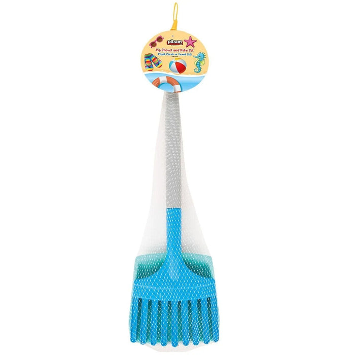 06 464 Büyük Kürek Tırmık Seti Mavi Yeşil -Pilsan Oyuncak - Toyz Show - 