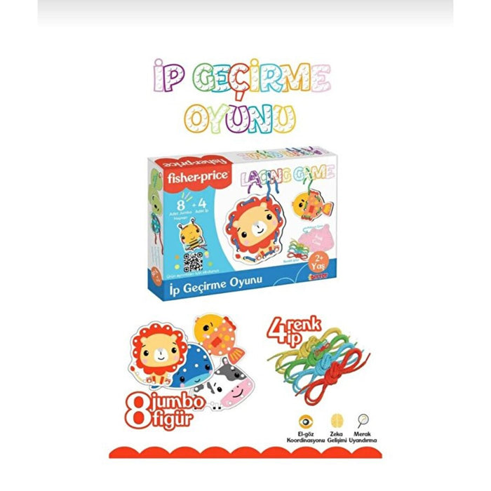 FP2748 FISHER PRICE İP GEÇİRME OYUNUC LACING GAME - Toyz Show - 