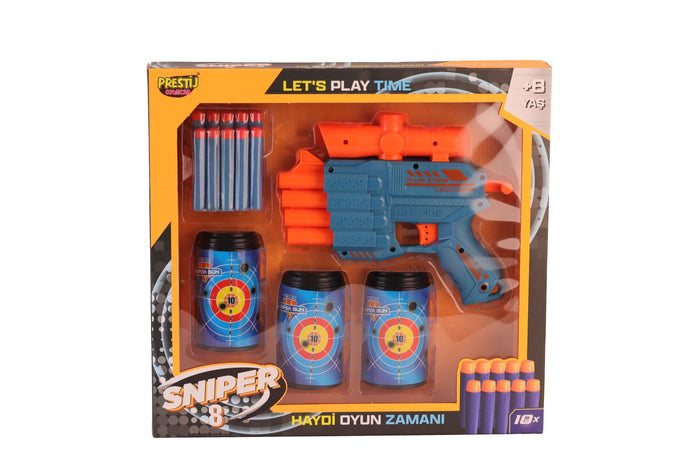 FAB 5707 KUTULU 3 HEDEFLİ SNİPER 8 DART ATICI - Toyz Show - 