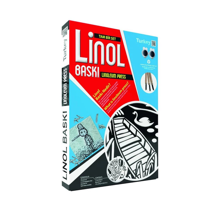 5004 Linol Baskı Seti -Kumtoys - Toyz Show - 