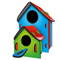 5269 Kumtoys Boyanabilir 3'lü Kuş Evi - Bird House - görsel 4