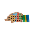 KM5655 Ahşap Kirpi Bultak -Kumtoys - görsel 2