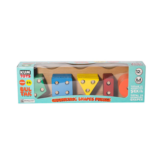 KM5656 Ahşap Beşli Bultak -Kumtoys - Toyz Show - 