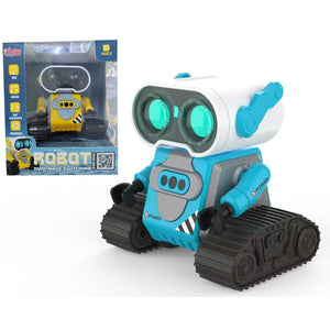 S-023 4568 MAVİ-SARI UK FF ŞARJLI 2 4G ROBOT ARABA - Toyz Show