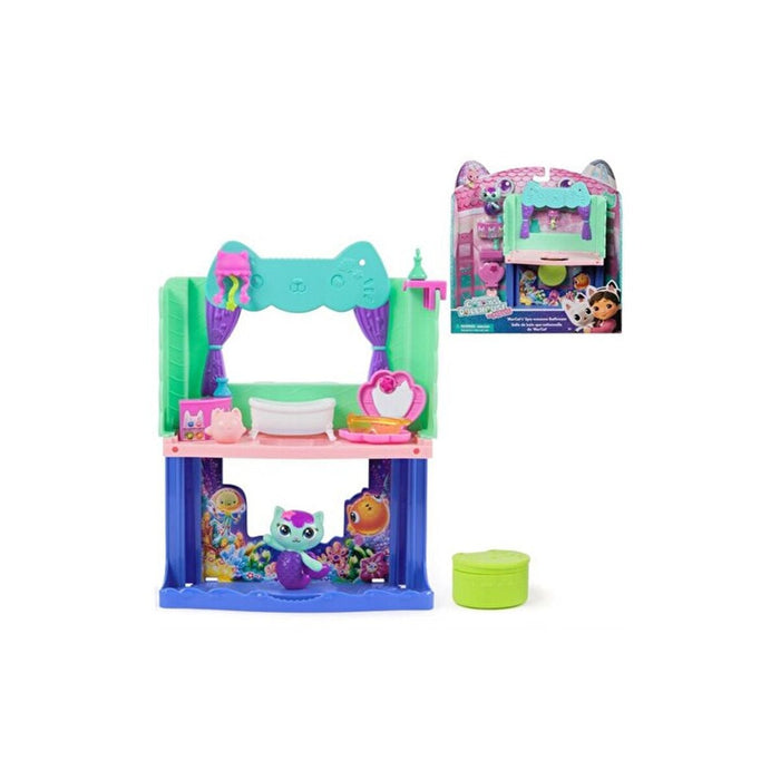 S00006727 SUN-SPM-FİGÜR SET GABBY S DOLLHOUSE MUTFAK SET/BANYO SET 10PRÇ.2A. - Toyz Show - 