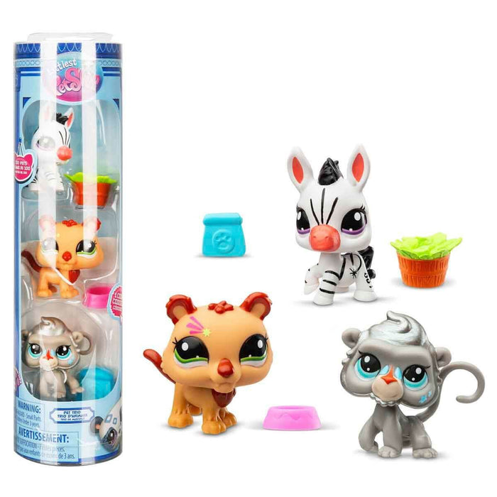 0621 Littlest Pet Shop - Minişler 3 lü Figür Seti S2 - Toyz Show - 