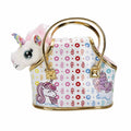 10873 Cutekins Taşıma Çantalı Peluş Unicorn Lou Lou -Sunman - görsel 2