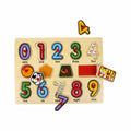 130444 Ahşap Raptiyeli Puzzle Saat - görsel 2